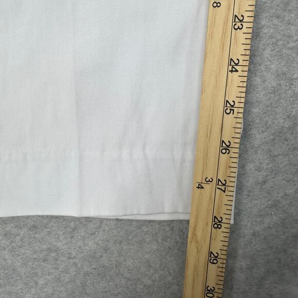 Counterparts Pull-On Mid Rise Slim Leg Dress Pants Womens 18 White Luxe Stretch - Picture 14 of 15